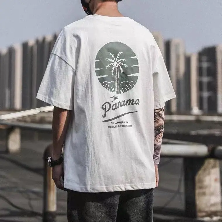 thumbnail image 1 of Camiseta para hombre de gran tamaño con estampado de anime para hombre, camisetas gráficas Katoen, ropa informal barata y de alta calidad Trendyol 5xl S Xl, 1 of 5