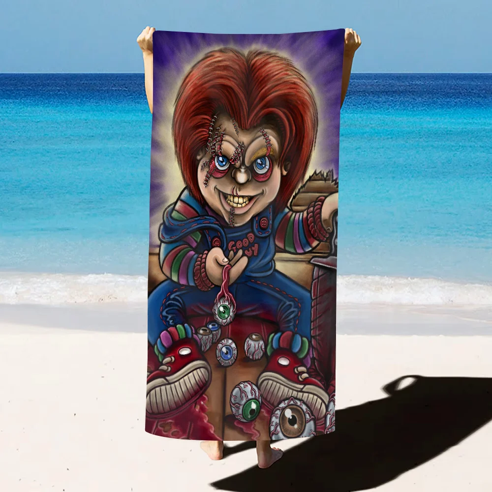 C-Chucky-S Towel  Microfiber beach towel absorbent quick-drying soft yoga Swimming vacation 5