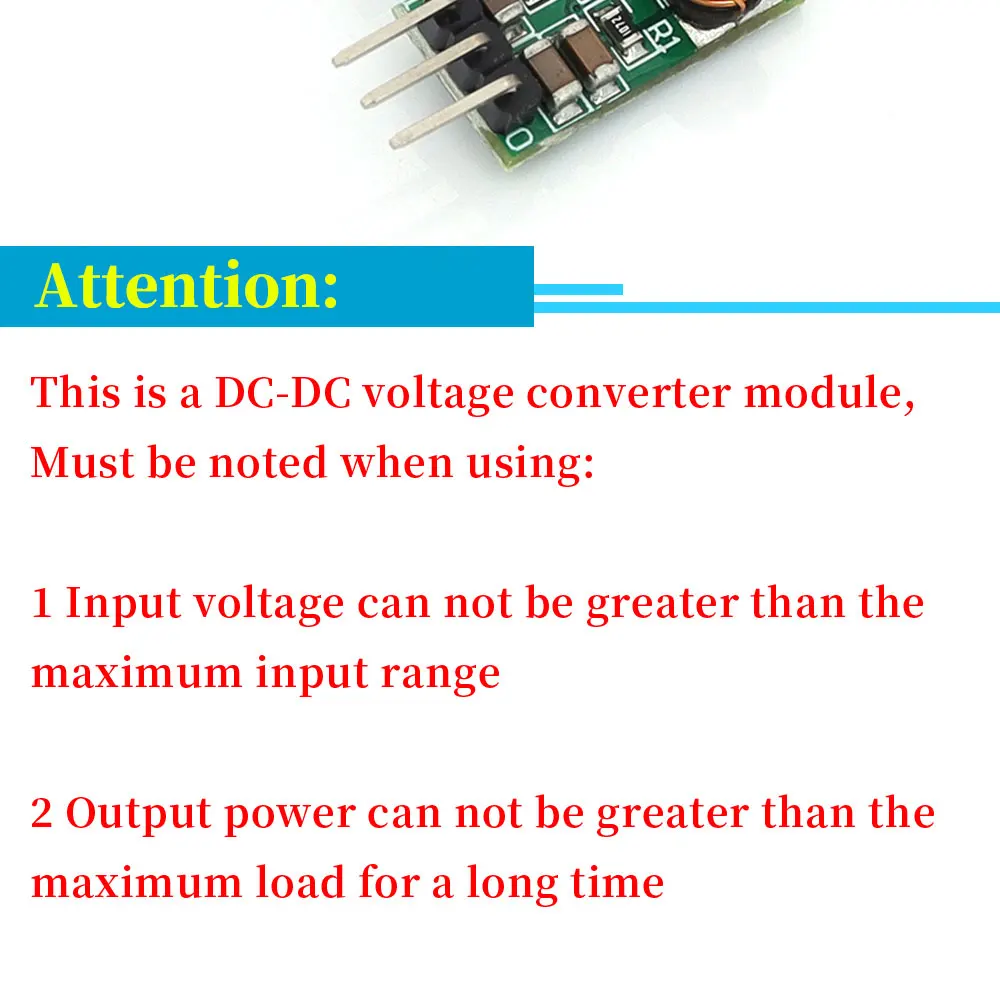 Javino DD4012SA 1A DC 5-40V bis 3V 3,3V 3,7V 5V 6V 7,5V 9V 12V Regler DC-DC Step-Down Buck Converter Modul Board – Detail 3