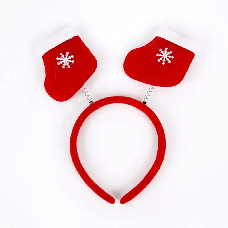 Christmas Decorative Headband Buckle Antlers Snowman Head Buckle Hoop Christmas Party Decorations Adult Childrens Headband
