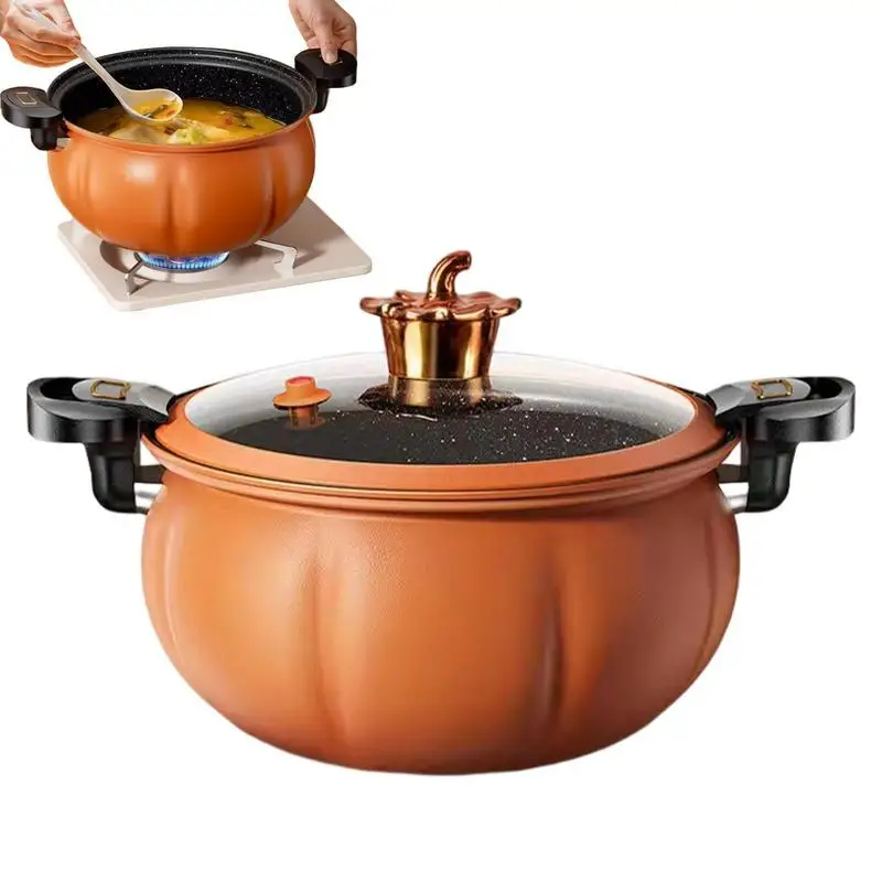 호박 압력 냄비, 쌀 슬로우 쿠커, 붙지 않는 다기능 쌀 슬로우 쿠커, 미니어처 압력 냄비 쿠커, 8L 