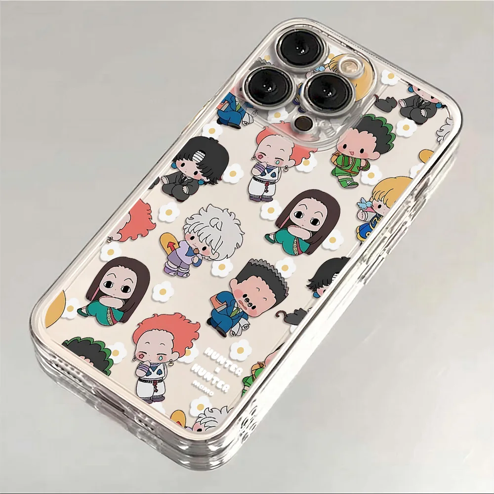Hunter x Anime Aesthetic Clear Phone Case Design