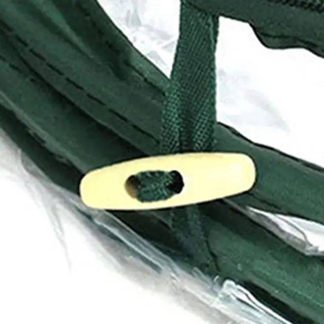 Üvegházhatású Borító Mini Pvc Henger Alakú Virágcserep Sátor Cipzárral Összecsukható Esőálló Fagyálló Növényi Növények Kerti Készletek - Image 5