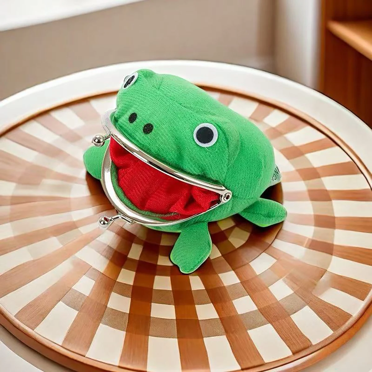 Costoyfun Cute Anime Cosplay Frog Coin Purse Funny Small Money Pouch Plush Toys Gifts