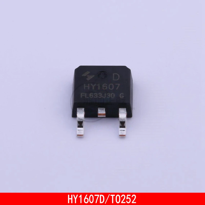 10-20PCS HY1607D HY1607 68V 70A N-Channel MOSFET TO252 100pcs aod4286 to 252 d4286 to252 n channel mosfet transistor