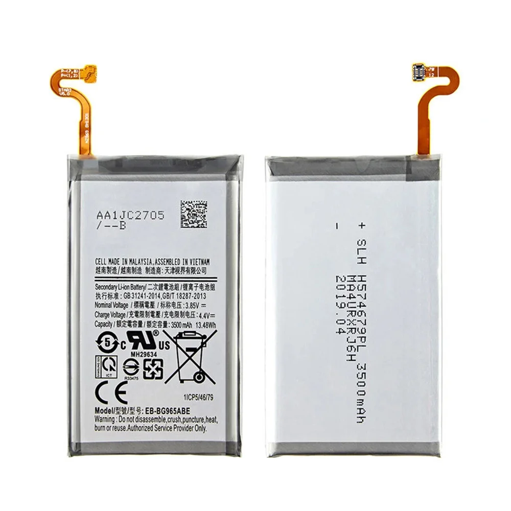 Genuine Mobile Phone Battery 3500Mah For Samsung GALAXY S9 Plus S9plus G9650 S9+ G965F EB-BG965ABE Batteries+Tools - 4