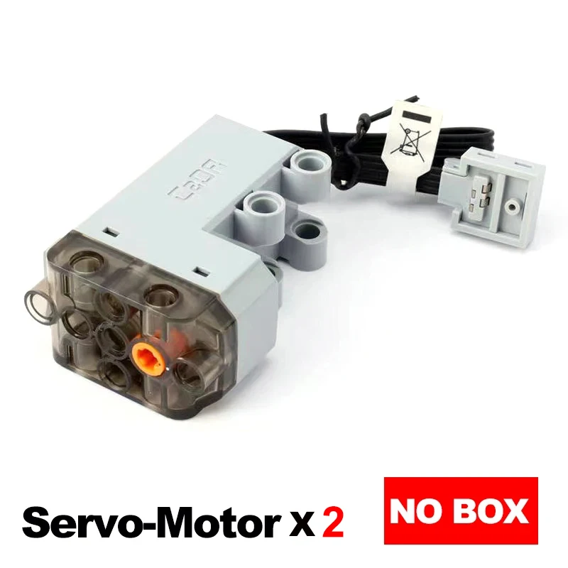 CADA 테크니컬 파워 펑션 S059-001 고속 서보 L M 모터 및 LED 조명 레고 자동차 88004 88003 88013 호환