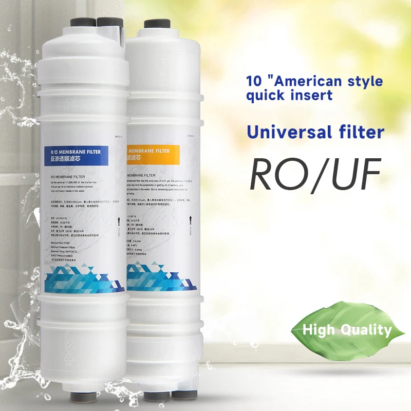 Waternoble 10 Inch Water Filter Replacement Activated Carbon Filter for Chlorine Removal Water Purification & Reverse Osmosis