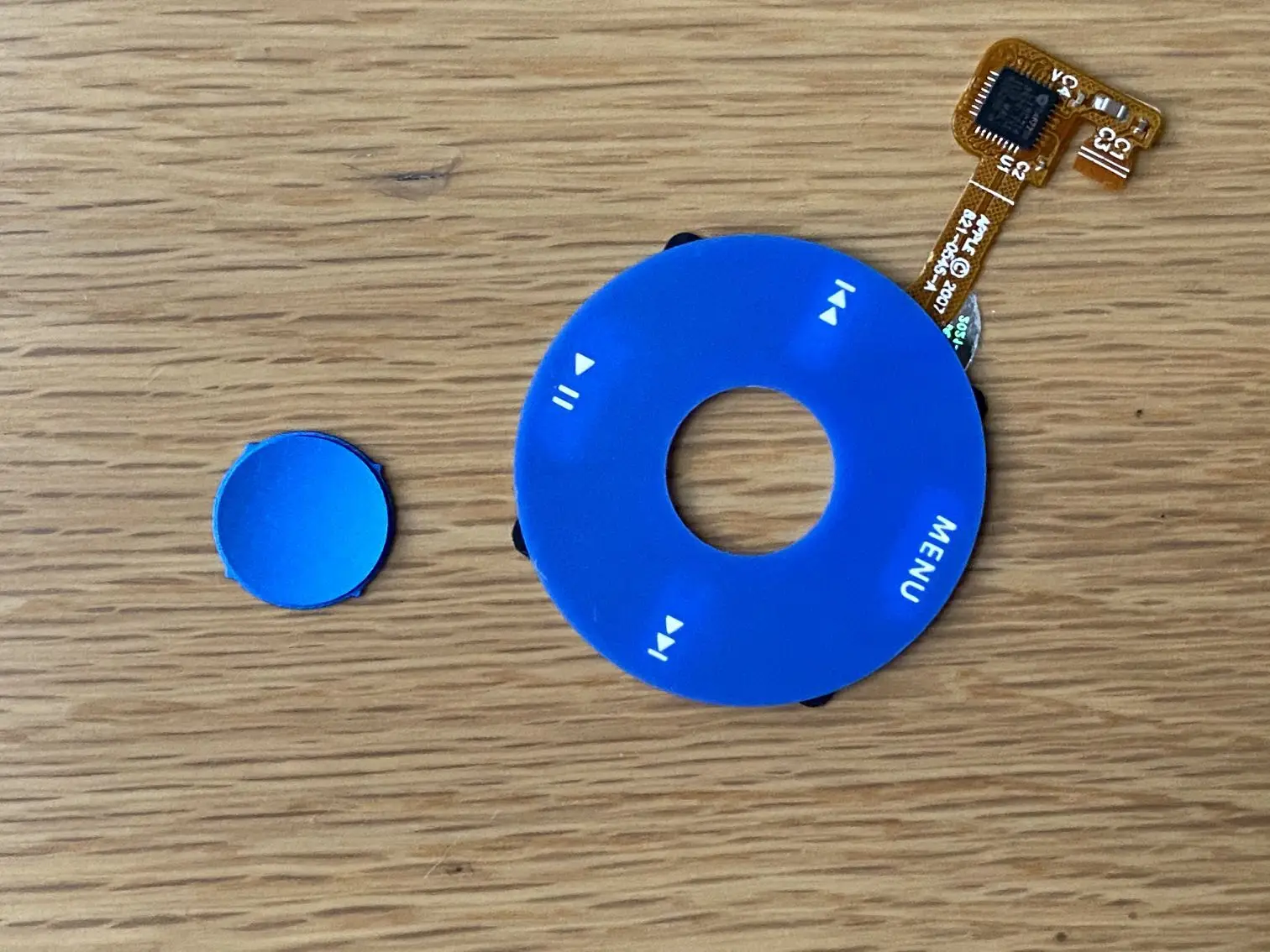 新しいクリックホイールフレックスケーブルボタン Apple iPod Classic