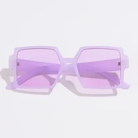 Vintage Oversize Square Sunglasses Women Retro Brand Big Frame Female Sun Glasses Black Fashion Gradient Eyeglasses Oculos 3