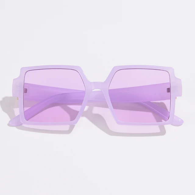 Vintage Oversize Square Sunglasses Women Retro Brand Big Frame Female Sun Glasses Black Fashion Gradient Eyeglasses Oculos 3