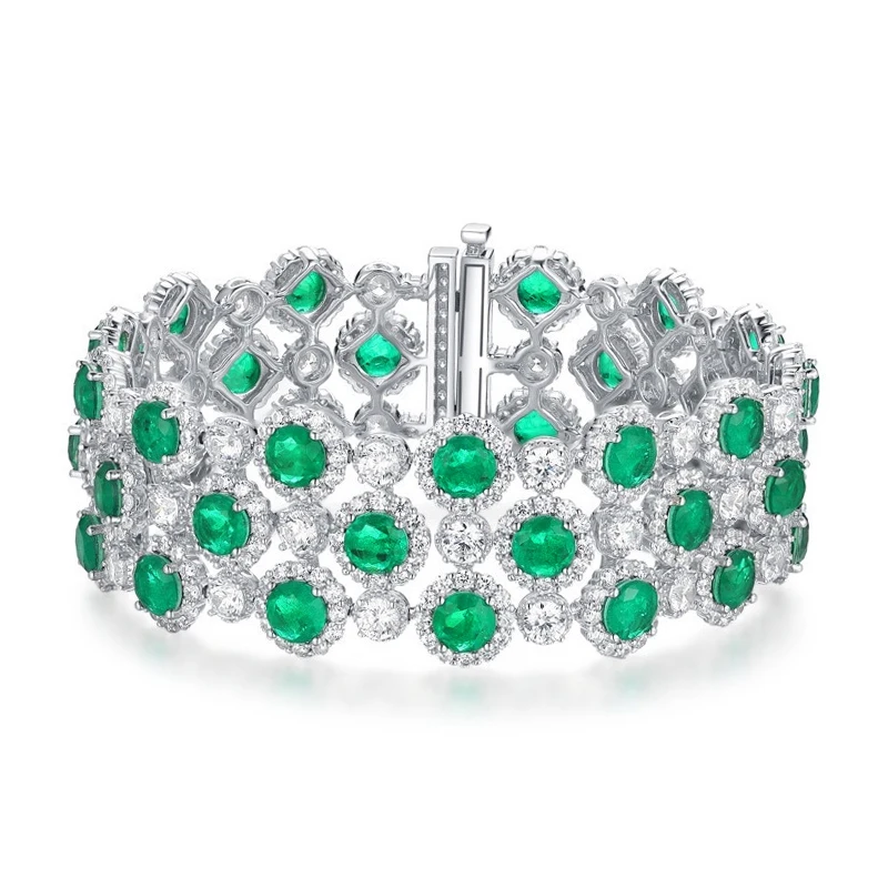 Bracciale Tennis Da Sposa In Zirconia Cubica Trasparente - Gocce A Cascata, Metallo Senza Nichel, Regalo In Confezione Regalo - 6