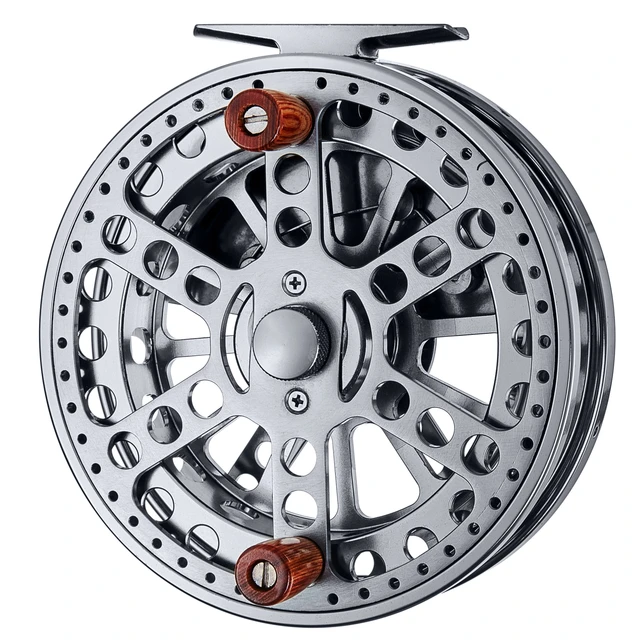 CNC MACHINED ALUMINUM CENTER PIN CENTREPIN FLOATING REEL 120MM 4 3/4 INCH  ANGLERS STEELHEAD SALMON