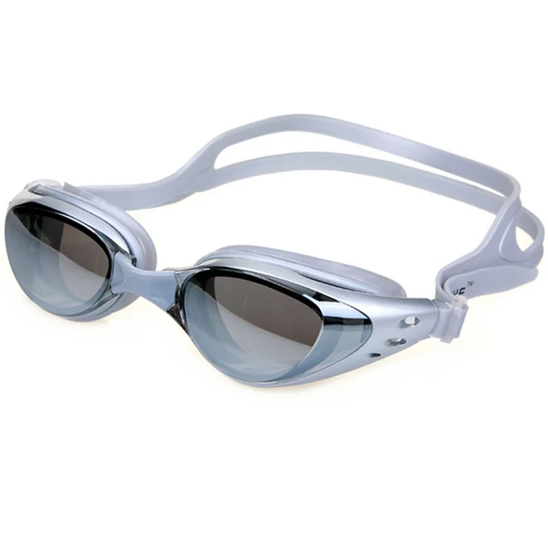 Swimming Goggles Swim Eyewear Anti-fog Waterproof Swim Cap Earplug Equipment for Men Women Kids Adult Pool Glasses 4