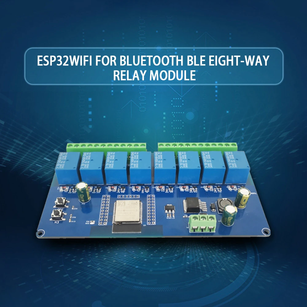 Esp32 Solid State Relay 8 Channels Relay Esp32 Esp32 Wifi Relay