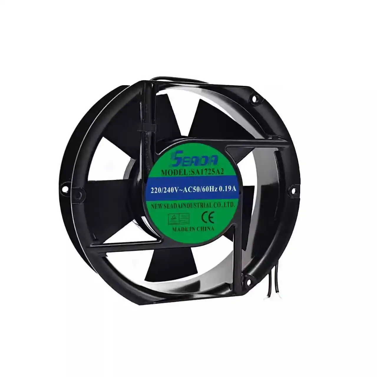 SEADA SA1725A2 AC 240V 0.19A 172x150x51mm 2선식 냉각팬용