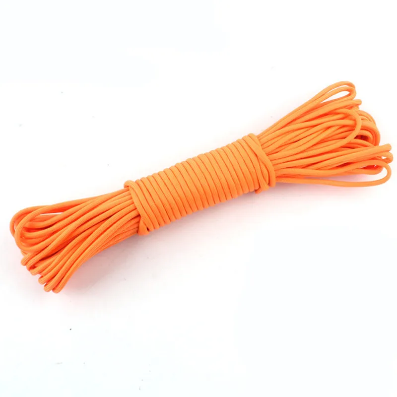 Glow-in-the-Dark Luminous 4mm Nylon Paracord for Outdoor Camping and Survival