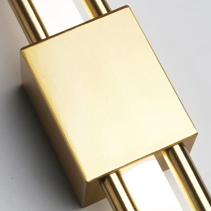 مصباح جداري نحاسي LED أسود/برونزي