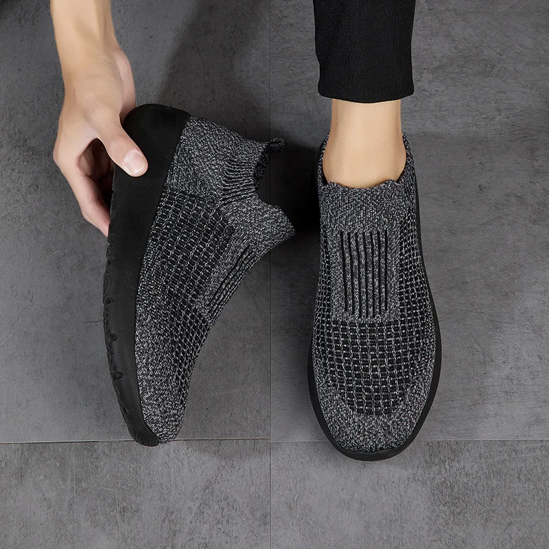 2023 Couple Big Size Mesh Breathable Casual Flats Chaussure Femme Sport Platform Ladies Trainers Shoes For Women Zapatos Mujer