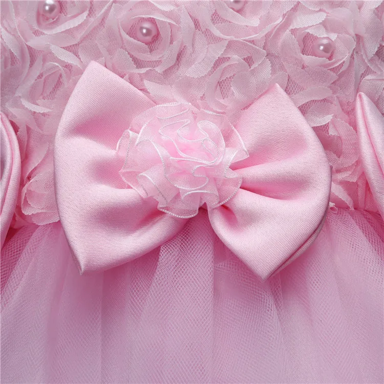 1-9Y الاطفال الأميرة نمط الفتيات فستان شبكة تنورة منتفخ الأطفال سترة دون أكمام حفل زفاف زهرة فتاة الزي أنيقة