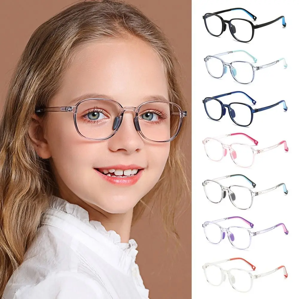 Kids Anti-blue Light Glasses Children Boys Girls Ultra Light Soft ...