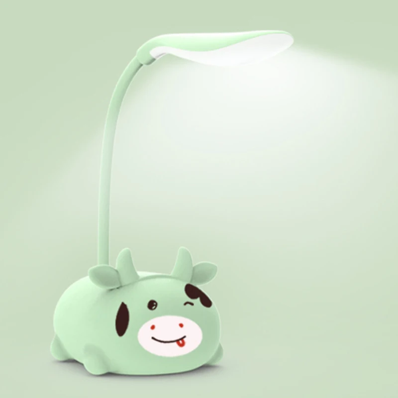 thumbnail image 1 of Lámpara de escritorio Protección para los ojos Carga USB Suministros de iluminación para el hogar Lámpara de noche Gatear Animales pequeños Lámparas de iluminación de escritorio Luz LED, 1 of 5