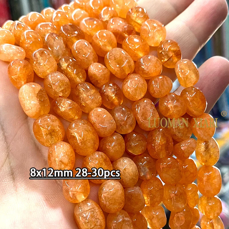 【40%OFF】オレンジガーネット／ビーズ径8mm／内径16.5cm オレンジガーネット ヘソナイト 2ミリ カット ビーズ 連 sb1618