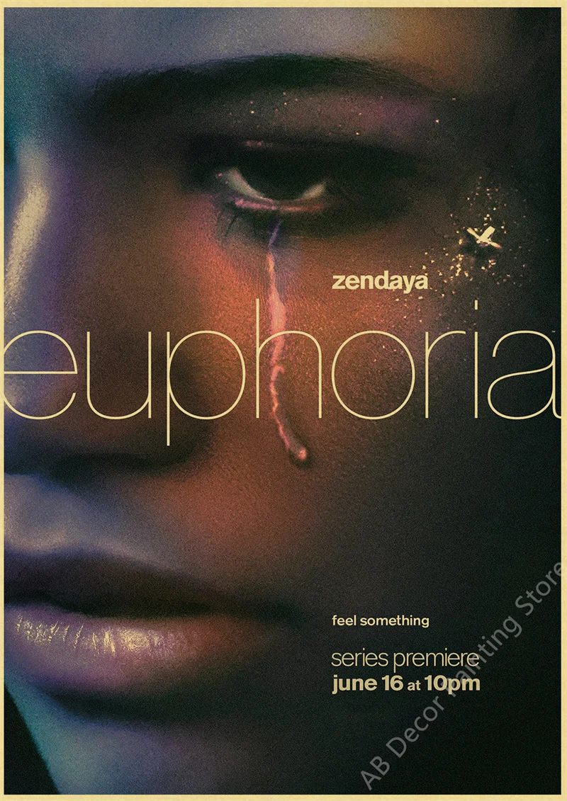 Euphoria (Maddy) - Affiche De La Série Télévisée - Poster Esthétique (37) - Impression Sur Toile - Peinture Murale - Art Décoratif - Œuvre D'art Moderne - Idée Cadeau - 60 X 90 Cm