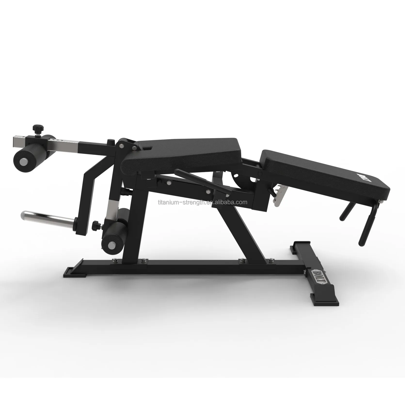 W4052 Commercial Adjustable Weight Bench Press Fitness Equipment Weight Training Adjustable Bench With Leg Extension Curl Combo