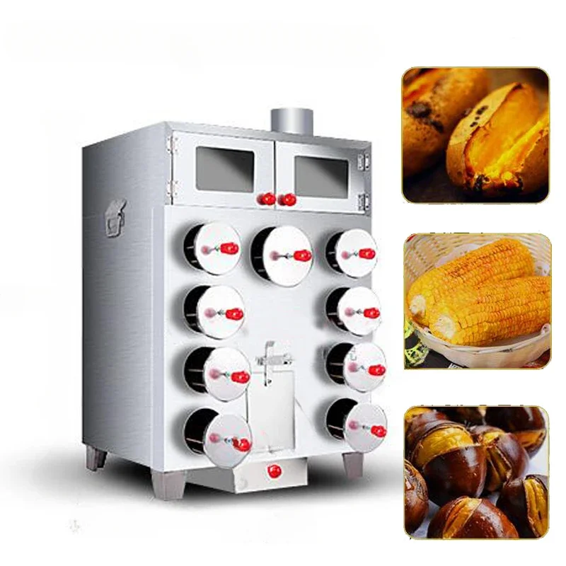 Commercial Sweet Potato Roaster 9 Holes Corn Over Upgrade Highbake Multihole Roasting Machine For Chestnut Potato Baker 2