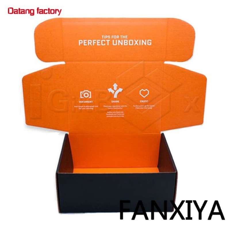 Luxury Custom Cardboard Gift Mailing Mailer Shipping Box Corrugated Paper Packing Carton