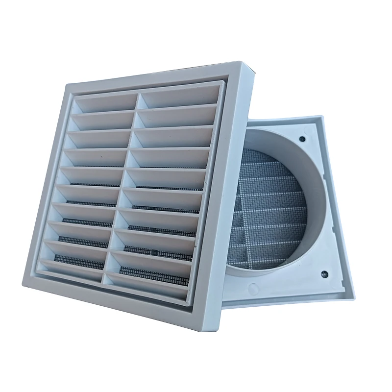4inch Plastic Air Outlet Plastic Vent Exhaust Outlet Dryer Exhaust Vent Decoration Accessories Pipe Cover