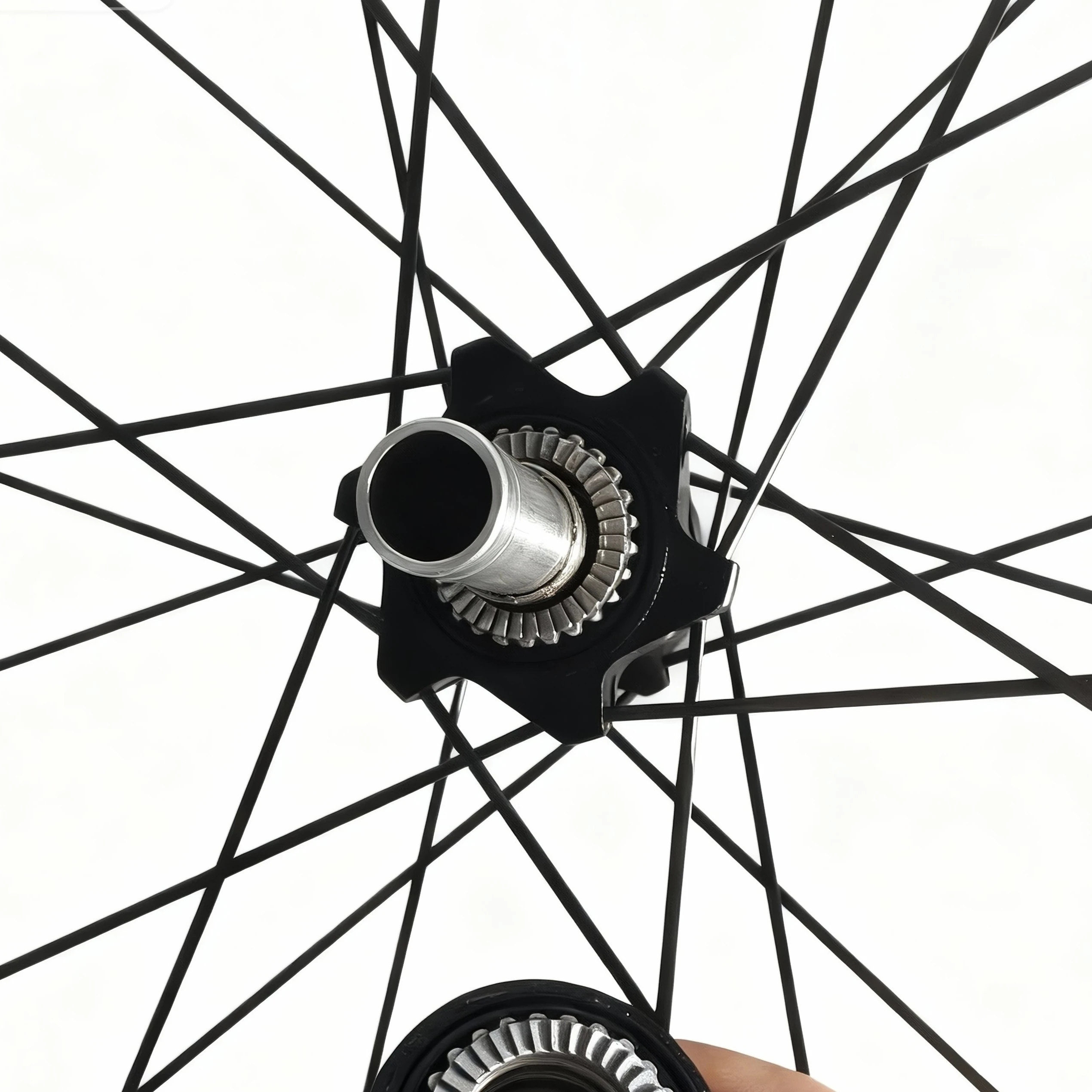 Roues Vélo Route 700C Tout Carbone RYET - Frein Disque, Clincher Tubeless, Garantie 3 Ans