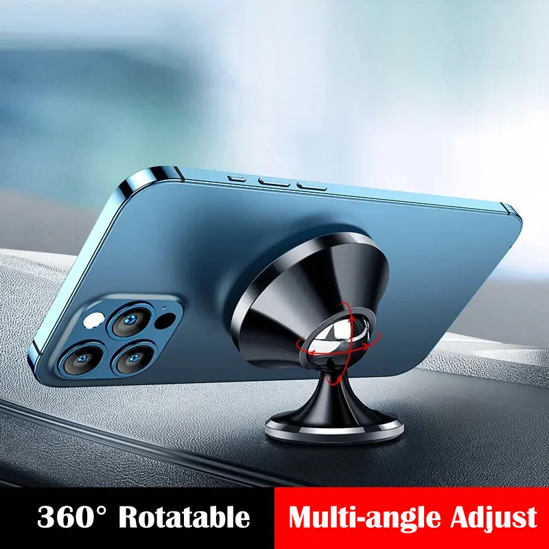 Magnetic Car Phone Holder Strong Magnet Cell Phone Stand Mount for IPhone Samsung Xiaomi Huawei GPS Support Stand Holder In Car