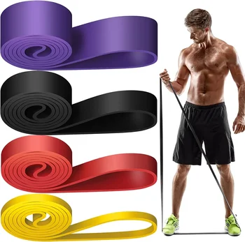 Heavy Duty Latex Resistance Band Exercise Elastic Band For Sport Strength Pull Up Assist Band Workout Pilates Fitness Equipment 1