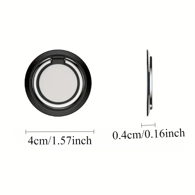 Universal 360° Rotating Phone Ring Holder & Magnetic Car Mount