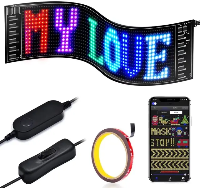 16x96 LEDs 12x68 CM
