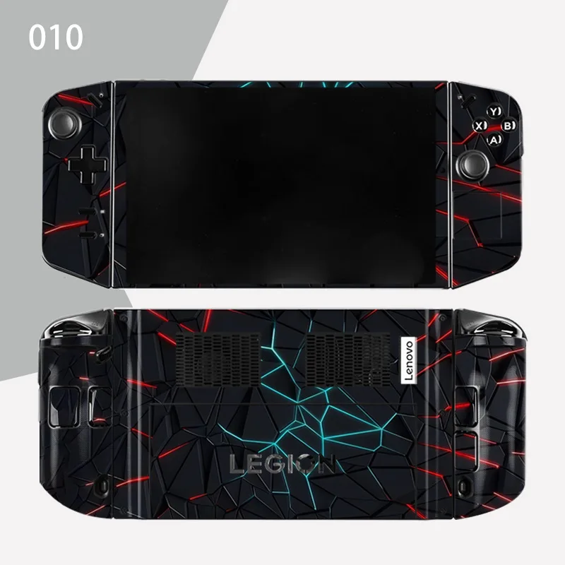 Legion Go - Funda Protectora Compatible Con Lenovo Legion Go, Carcasa Rígida Con 2 Pares De Tapas De Agarre Para El Pulgar, Funda Protectora De Monitor Legion Go (negro
