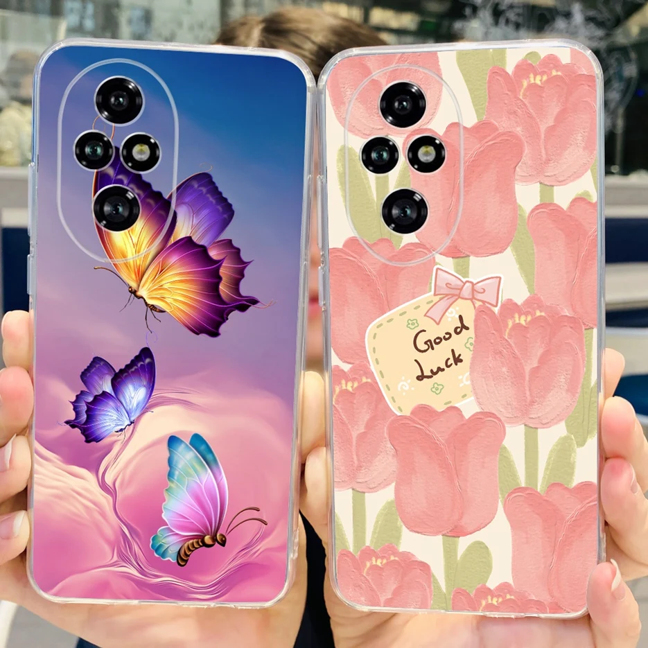 Cute Painted Clear Silicone Case - Soft Protective Cover