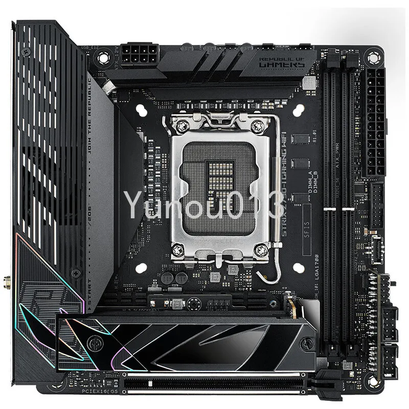 La Scheda Madre Wifi Da Gioco Rog Strix Z790-I Supporta Mini Schede Ddr5