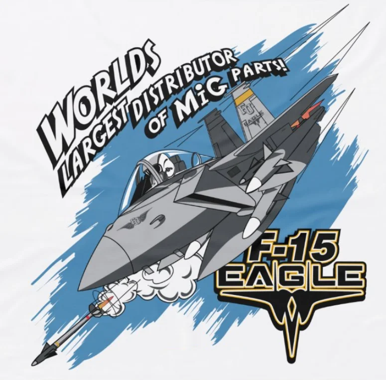 USAF F-15 High Tech Eagle 390th 'Wild Boars' Fighter Squadron T-Shirt Short Sleeve Casual Cotton O-Neck Summer Mens T-shirt
