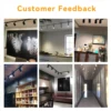 LED Track Light Spot Ceiling Lamp 220V Set Rail Spotlight COB Led Rail Lighting Home Decor Bedroom kitchen Ceiling Light Fixture 5