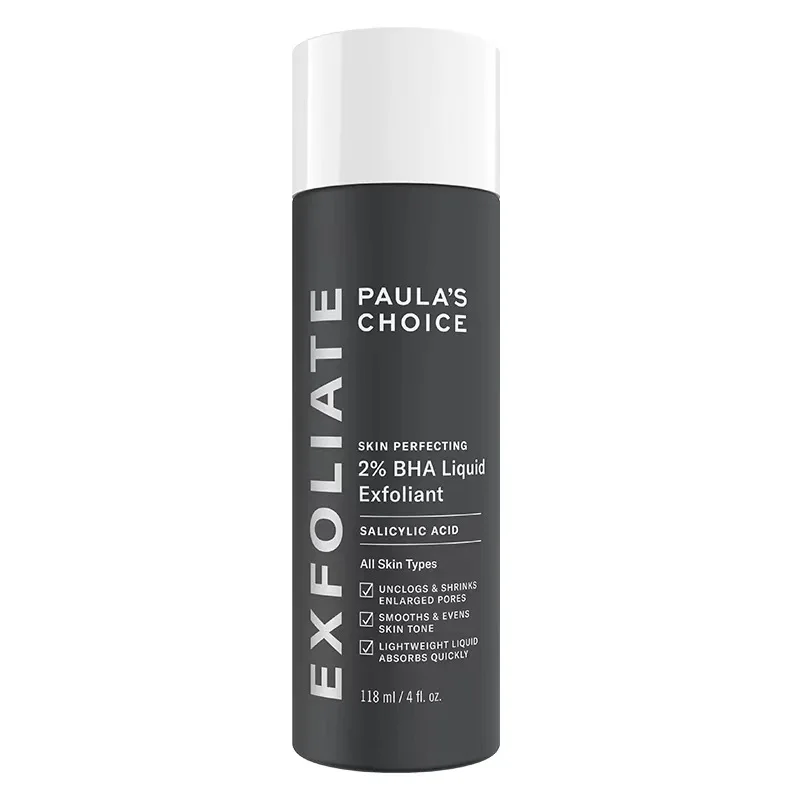 

Paulas Choice SKIN PERFECTING 2% BHA Liquid Salicylic Acid Exfoliant Facial Exfoliant for Blackheads Enlarged Pores Wrinkles