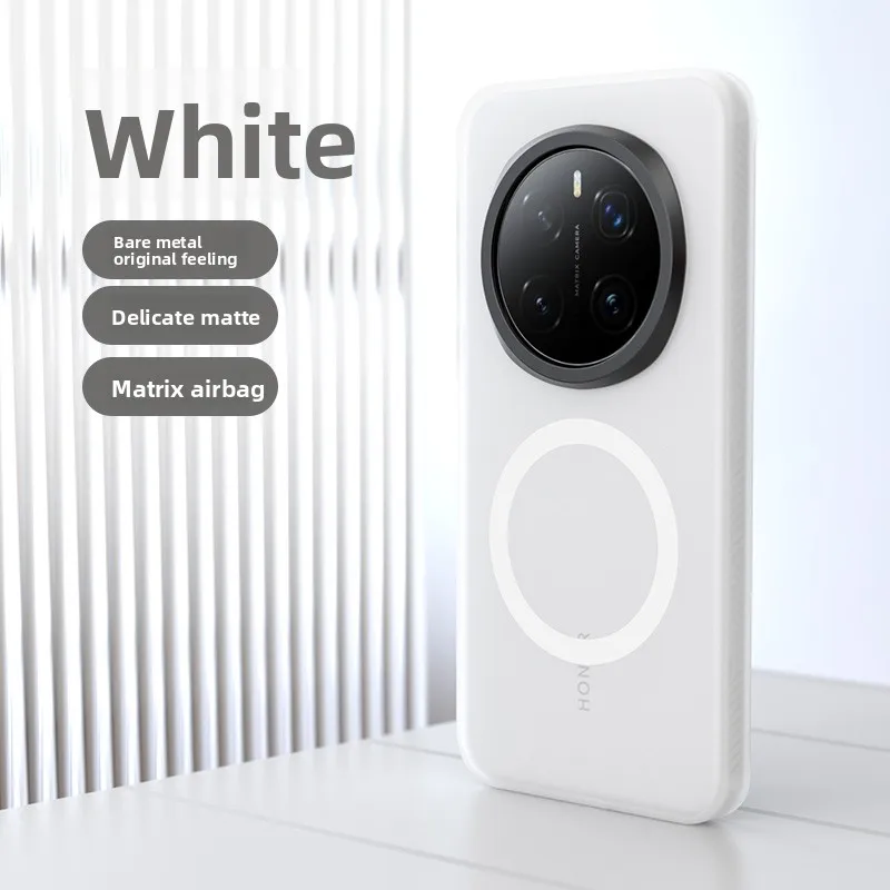 Elegant Magnetic Leather Case - Shockproof, Skin-Friendly Cover