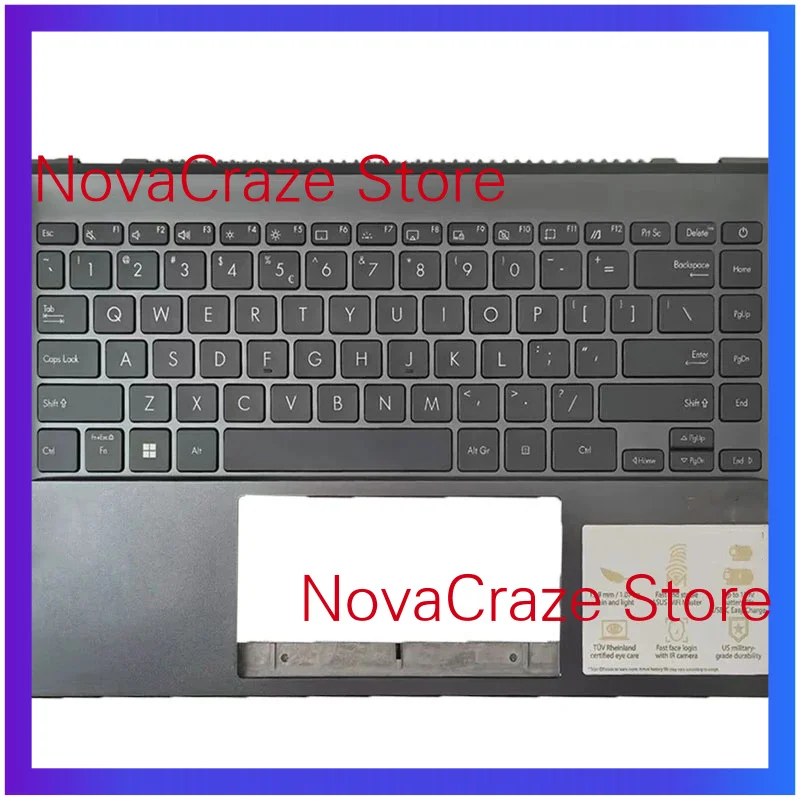 Premium Laptop Case with US Backlit Keyboard, Palmrest Upper Cover, Like New (Used)
