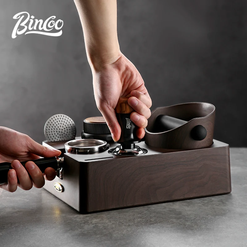 Bincoo Coffee Tamper Station - صندوق طحن قهوة متعد...