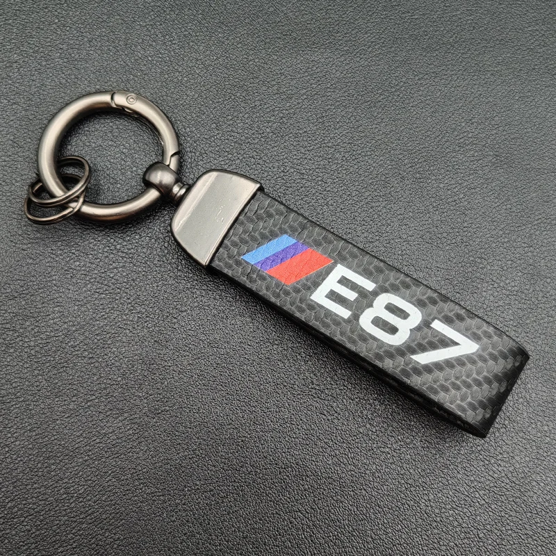2024 Carbon Leder Schlüssel ring Mann Frauen Luxus Auto Schlüssel bund für BMW E46 E90 E39 E60 E36 E30 E61 E91 E92 E87 Schlüssel bund Zubehör