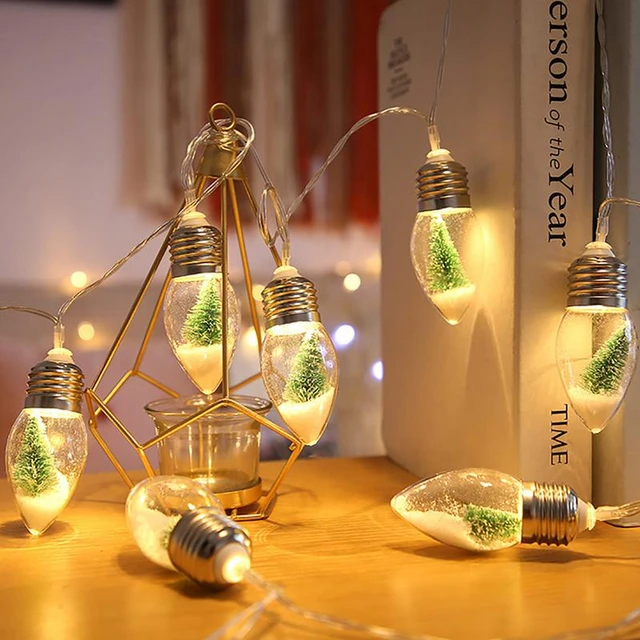 Battery-Operated Mini Lantern String Light