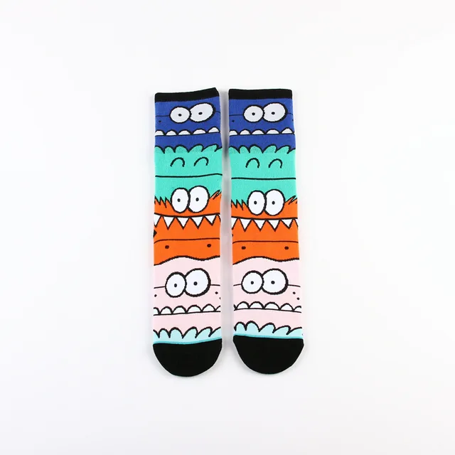 SpongeBob Squidward Tentacles Patrick Star Crab boss Plankton  cartoon Adult tube socks Cosplay Children Christmas Gifts sock 4
