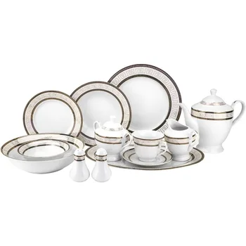 Luxury 57-Piece Dinnerware Set 1